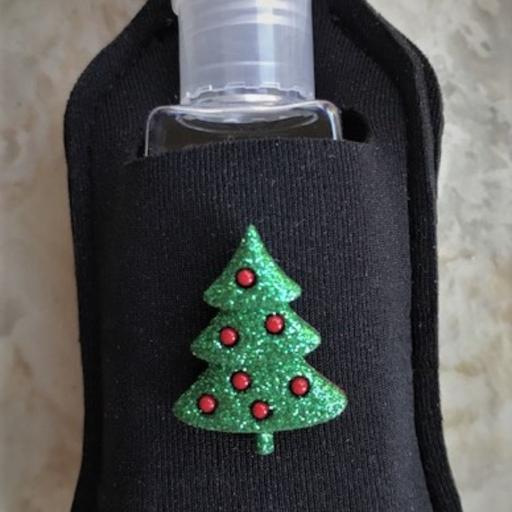 Hand Sanitizer Christmas Key Chains